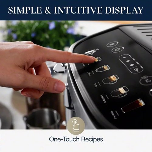 De'Longhi Magnifica Evo Espresso & Coffee Machine - Automatic with Manual Frother & Built-in Grinder | ECAM29043SB