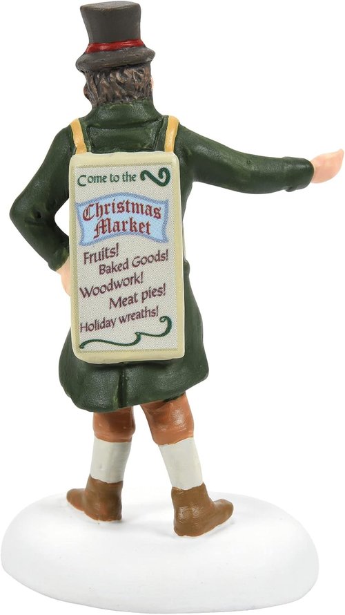 Department 56 Come One Come All Figurine - 2.4 Inch Multicolor Dickens Village Accessory