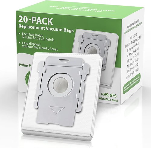 iRobot Vacuum Bags - 20 Pack for i7, i8, i3, j7, s9 & More | Automatic Dirt Disposal Bags