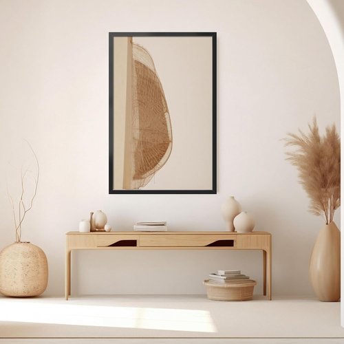 LaVie Home 22.375x34 Black Picture Frame - HD Plexiglass Wall Display | Classic Collection, Vertical/Horizontal Use