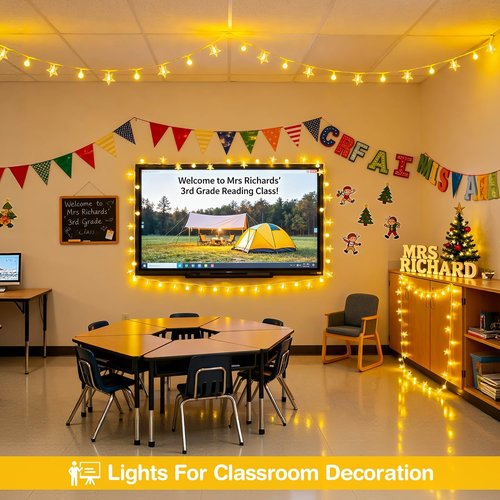 JMEXSUSS 100 LED Globe String Lights - 33 FT Warm White Fairy Lights for Indoor Decor