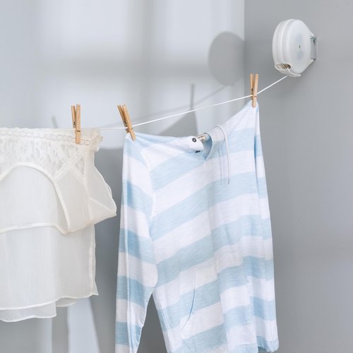 Honey-Can-Do Retractable Clothesline DRY-01113 White