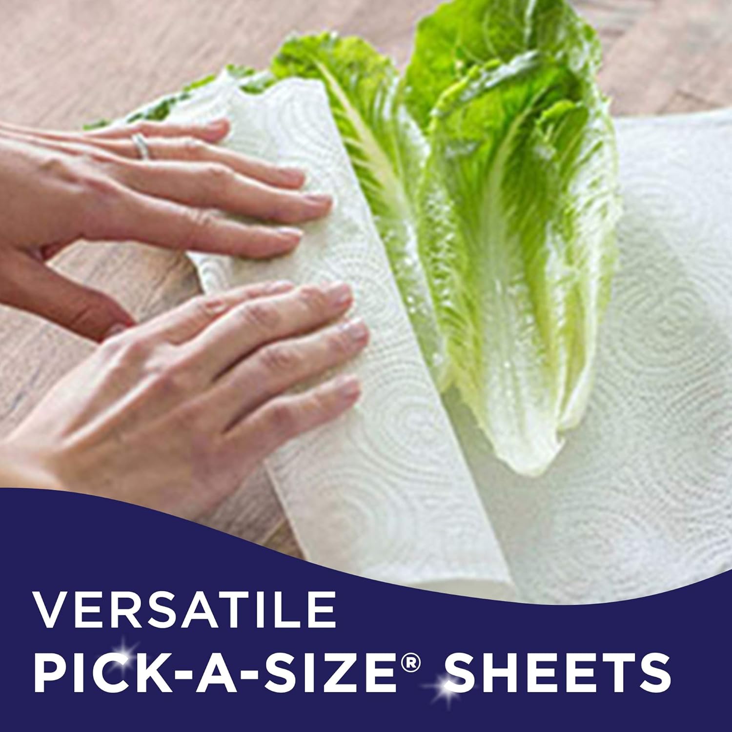 Sparkle Paper Towels - Pick-A-Size, 2 Rolls = 4 Regular Rolls | Pack of 24 for Everyday Value