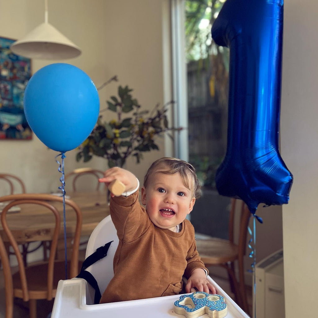 Number 11 Balloon by Navy Blue - 40 Inch Birthday Decoration for 11th Year Celebration