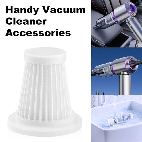 IYOFINE Car Vacuum Cleaner Original Filter Set, 5 HEPA Filter, Adapted to IYOFINE V8 Plus/ST-6653 Plus Handheld Vacuum Cleaners,Robust and Durable, Washable 5 PCS (5 Pack)
