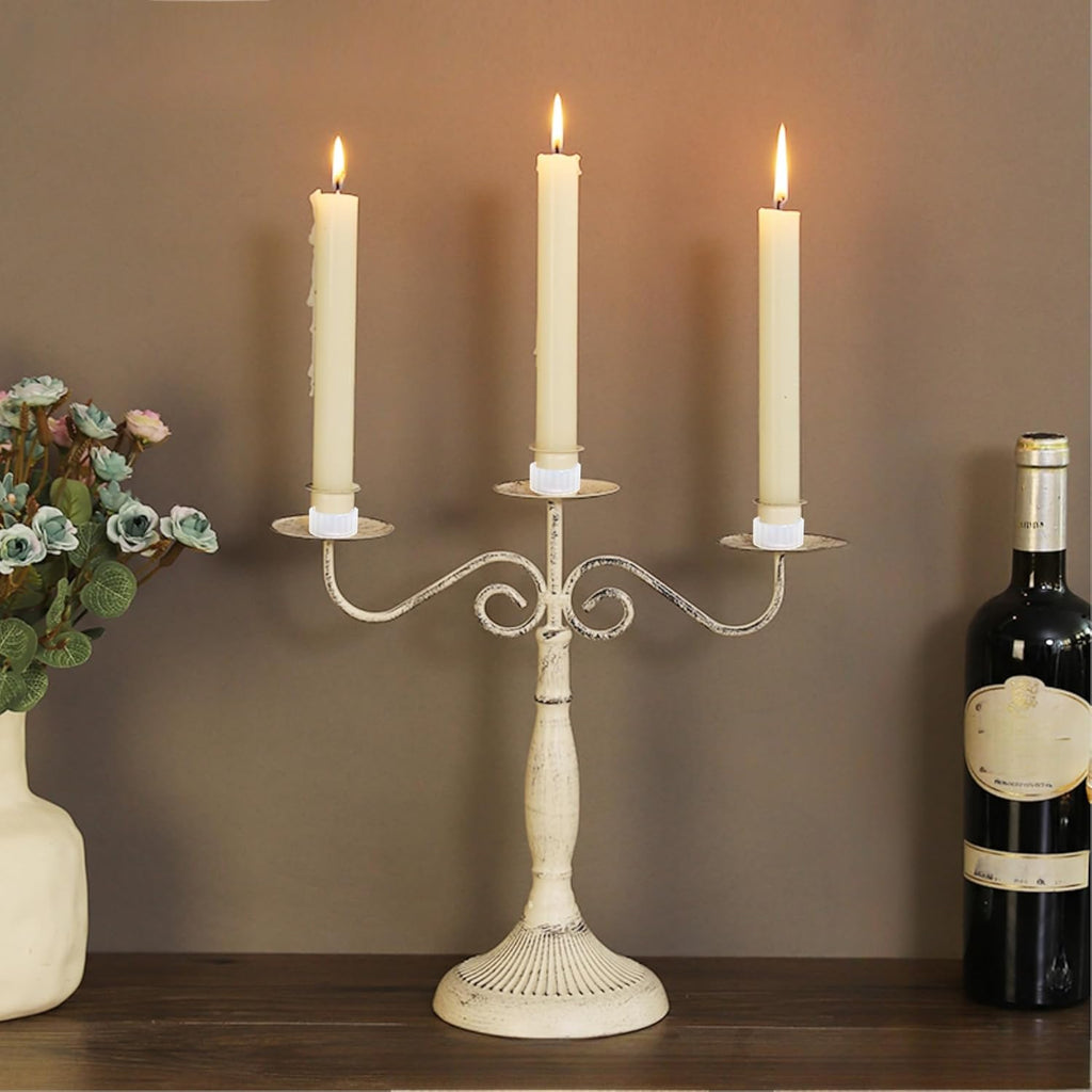 Rubber Candle Hugger Set by [Brand Name] - 12 Pcs Candle Grips to Keep Taper Candles Upright and Secure