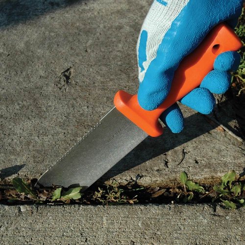 A.M. Leonard Classic Soil Knife & Leather Sheath Combo – Hori Hori w/ 6-Inch Stainless Steel Blade