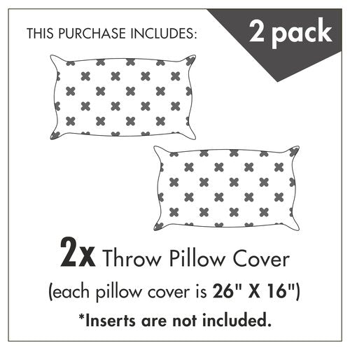 Ambesonne Soccer Pillow Cushion Cover Pack of 2, Soccer Ball in Net Goaly Position Sports Competition Spectators Hand Drawn Style, Rectangle Decor Accent Pillow Case, 2 Pcs-26" x 16", White Black