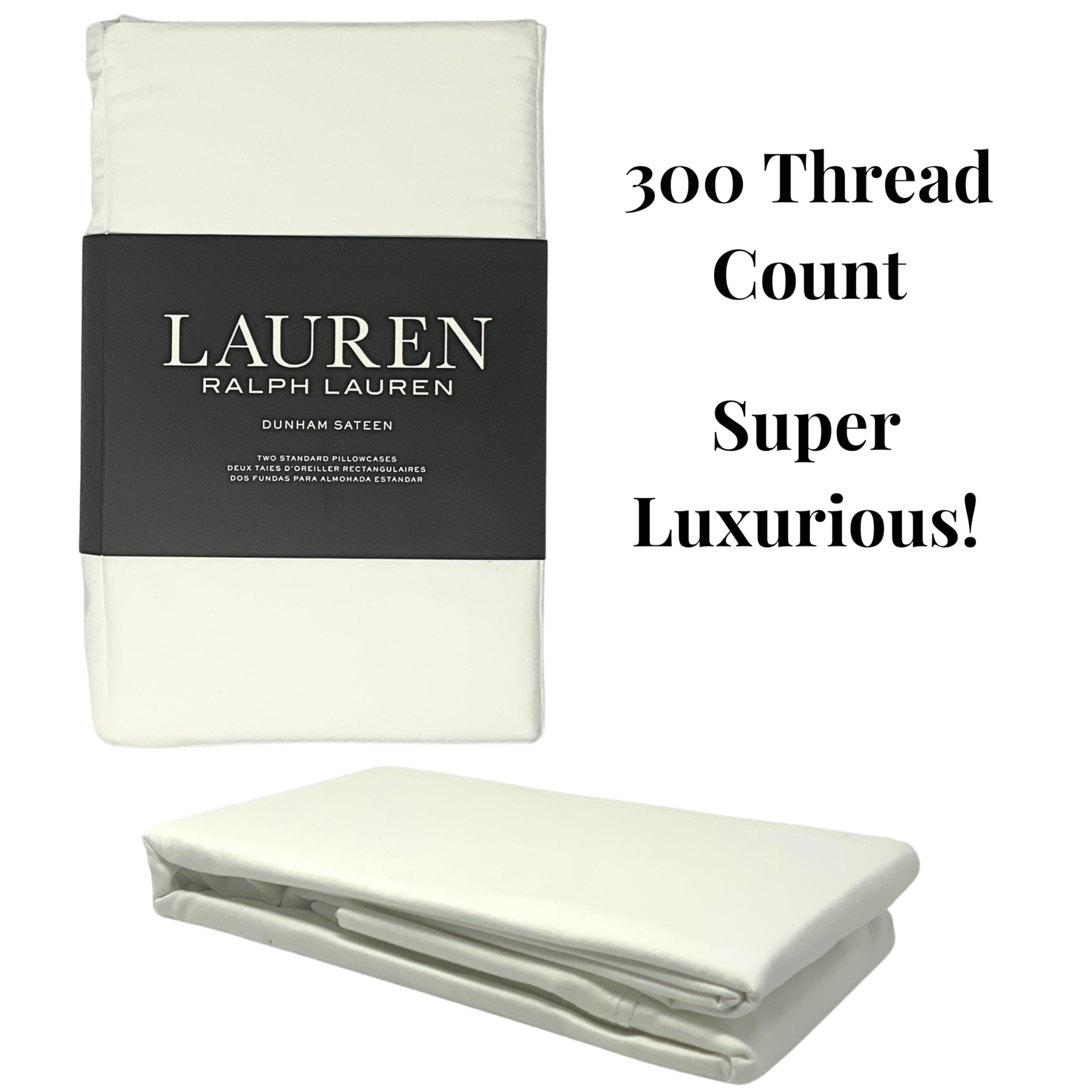 Ralph Lauren Two Standard Pillowcases