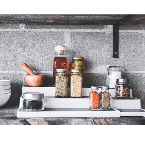 madesmart 3557222 Shelf Organiser, Plastic