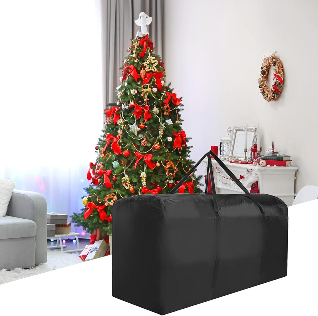 Skiennix 12-Foot Christmas Tree Storage Bag - Heavy-Duty with Durable Handles & Dual Zipper