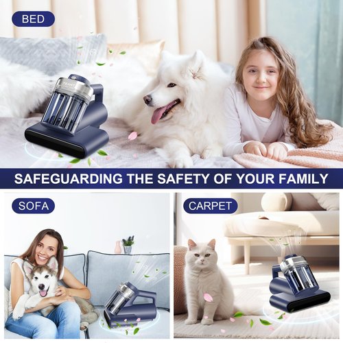 10 Pcs Aroma Tablets, Accessory of Teant Blue Pink Gray Upgrade and Cordless Mattress Vacuum, Scent of the Ocean