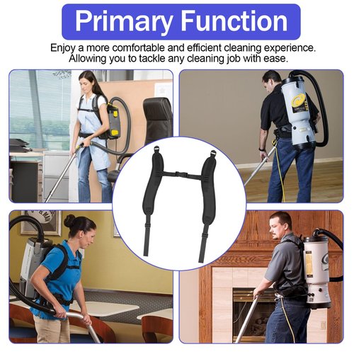 BZTT Backpack Vacuum Cleaner Straps Replacement Proteam Vacuum Cleaner Straps, Also Apply To Most Vacuum Cleaner Shoulder Straps