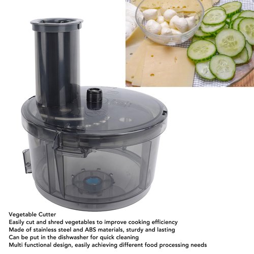 GEERYZHE Vegetable Cutter Attachment Food Processor for TM5 TM6 TM31 with Stainless Steel Blades and Removable Parts Effortless Slicing Peeler Slicer Attachments Home Kitchen Accessories