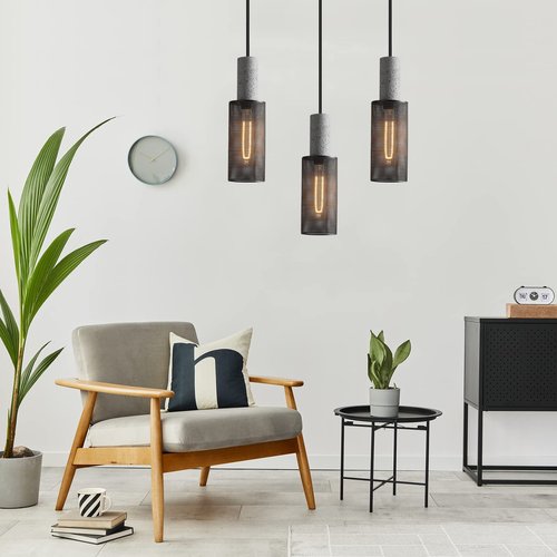 Lighten Chance 2-Pack 4" Black Pendant Light Fixtures, Adjustable Modern Hanging Lamp Shade for Kitchen Island, Industrial Metal Lampshade Ceiling Lighting for Dining Table Hallway Living Room
