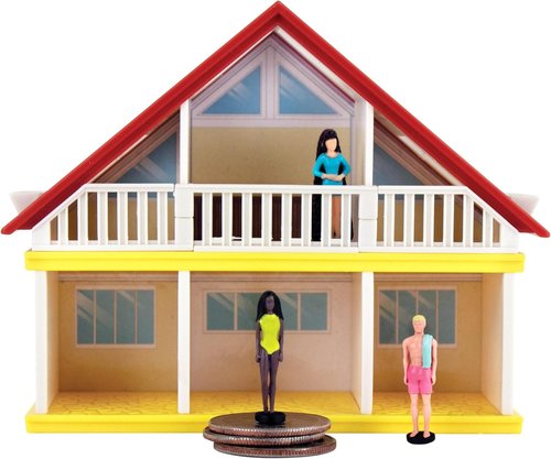 Barbie Malibu Dreamhouse - World's Smallest Dollhouse for Imaginative Play | Compact Design