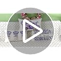 ONWAY Spring Lavender Pillow Covers 12x20 Inch Set of 2 - Floral Cushion Cases for Sofa & Couch