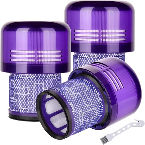 Leadaybetter Filter Replacement for Dyson V11 & V15 | 3-Pack Compatible with Multiple Models