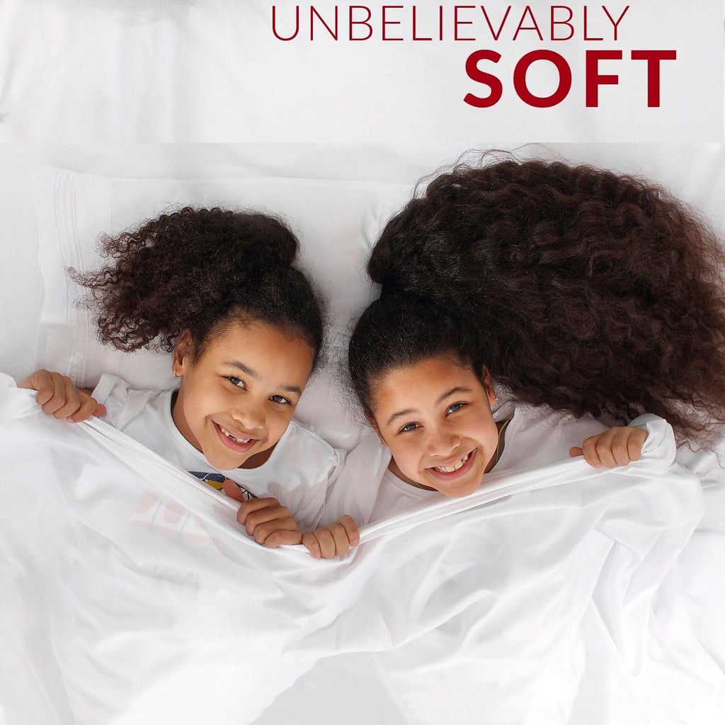 Mellanni Extra Deep California King Sheets - Ultra Soft, Cooling Bedding - 4 PC Set, Sage Color