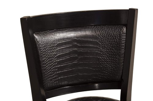 Hillsdale Furniture Brannon Swivel, Black Bar Stool Height