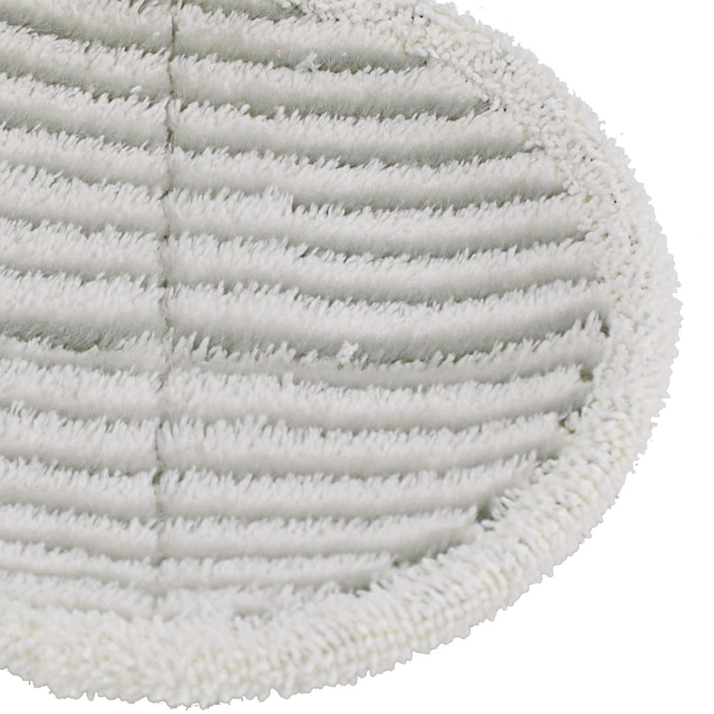 Replacement Mop Pads Compatible with Bis-Sell Spinwave 2124 2039A 2307 23157 20391 20399 - Hard Floor Mop Pads Kit (Included 4 Soft Pads+4 Scrubby Pads)