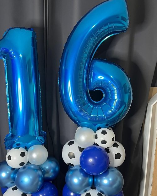 Dark Blue Foil Number 19 Balloon - 40 Inch Birthday Decoration for Men & Women | Perfect for Parties