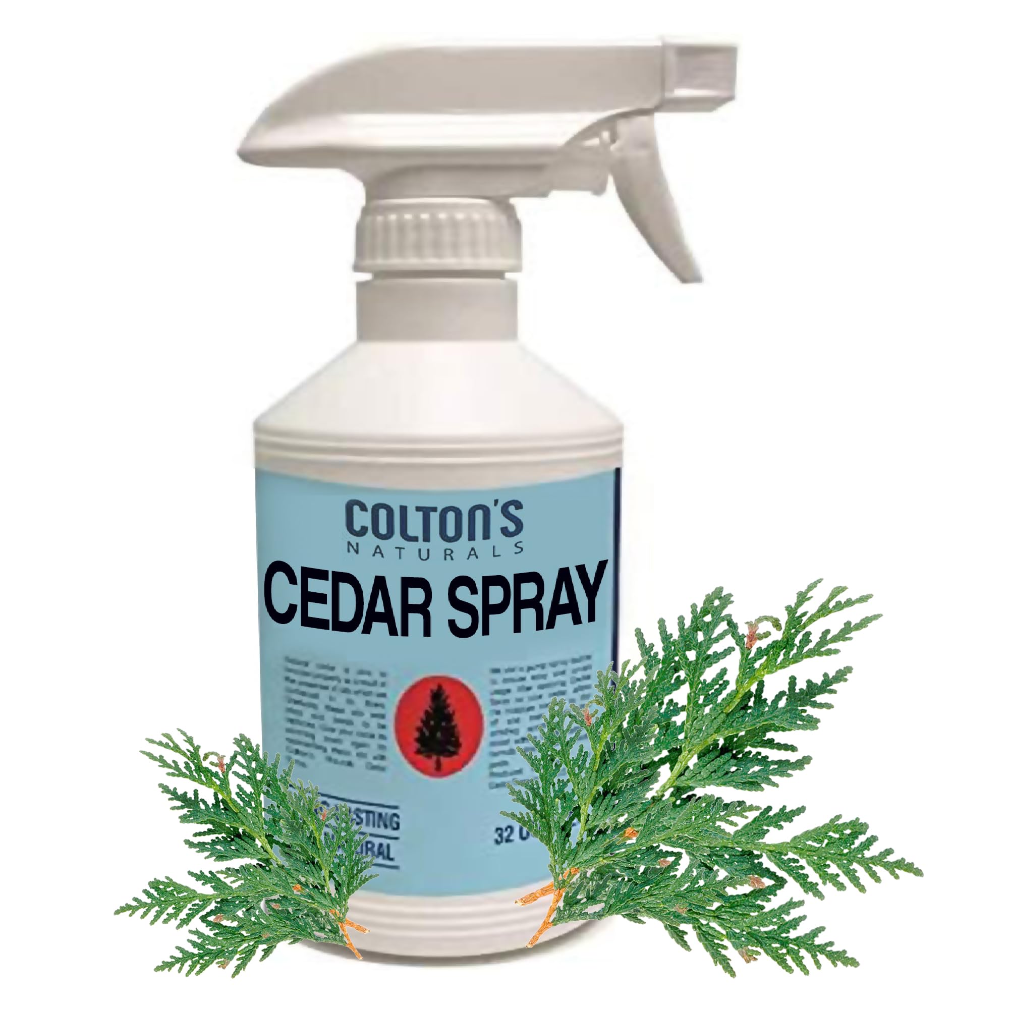 Colton's Naturals Cedar Spray w/Lavender Extract – Non-Chemical Wood Protection – Cedar Wood Scent – Restores Scent Closets & Drawers (32 oz)