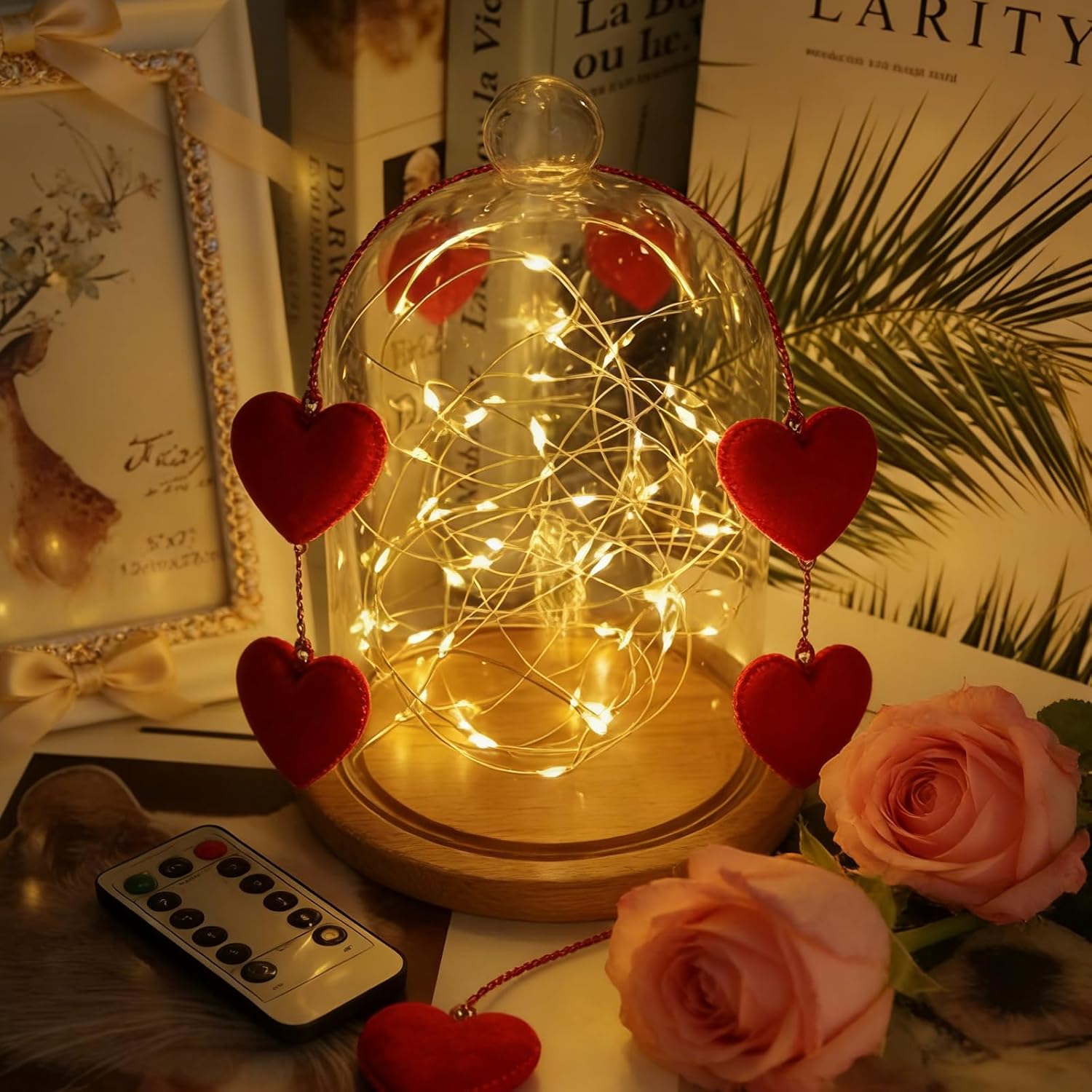 Skiennix 20 Pack Warm White Fairy Lights - 7ft Copper Wire LED String Lights for Weddings, Parties & Decor