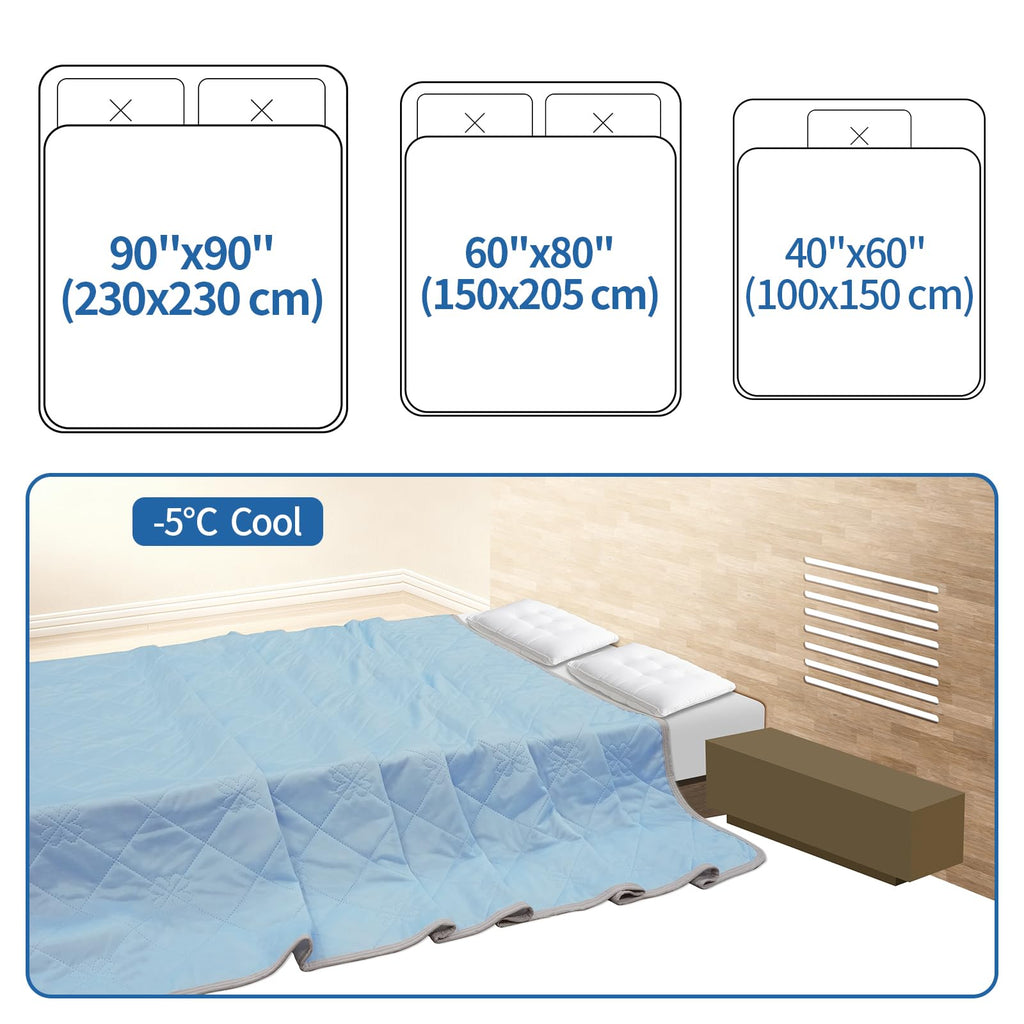 Cooling Blanket for Kids,Ultra Soft and Lightweight Cozy Cooling Moisture Wicking Blanket for Toddler,Breathable Throws for Travel,Couch and Sofa,Also for Dogs