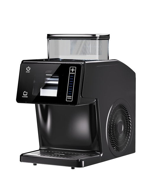 Nyzgax Snowflake Maker, Portable Power Ice Shaved machine with Rapid Cooling, Food-Grade Stainless Steel Material, Adjustable Speed Frozen Drink Maker for Home, Party, School