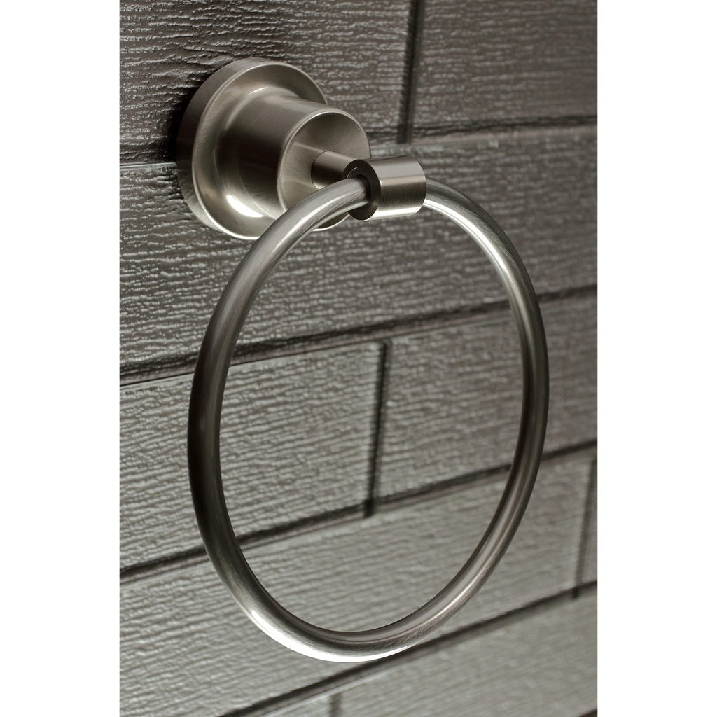 Kingston Brass BAH8213478C Concord 5-Piece 24-Inch Dual Towel Bar Bathroom Accessory Set in Polished Chrome