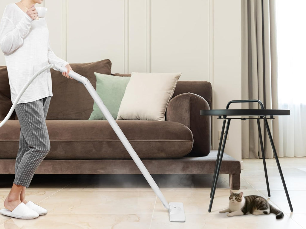 Newbealer Microfiber Steam Cleaner Pads - 6 PCS Durable, Washable & Reusable for NB282C
