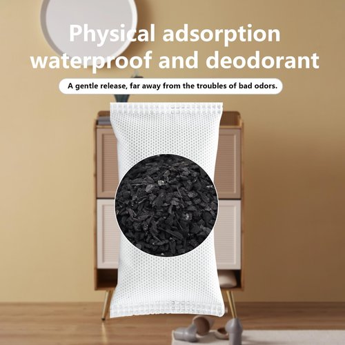 KaiCarnte 16 Pack Shoe Deodorizer Bags,Activated Charcoal Odor Absorber,Closet Deodorizer Odor Eliminator For Strong Odor,Shoe Smell Remover