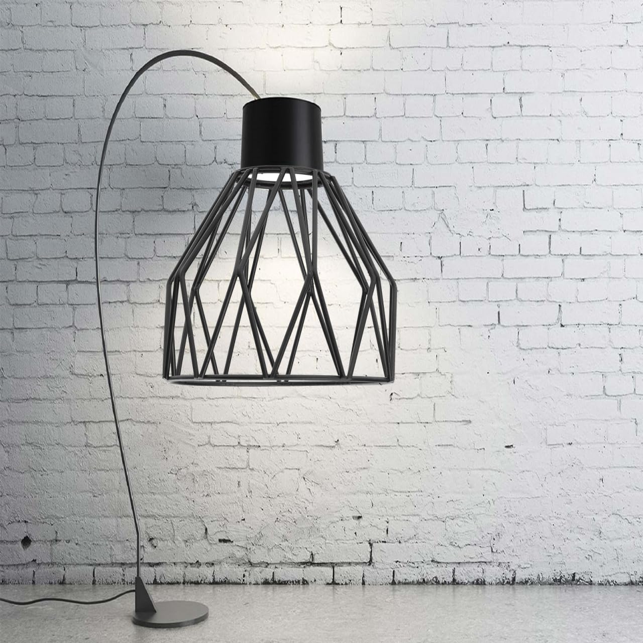 ORFOFE Iron Art Lamp Shade Decorative Ceiling Lamp Accessory for Home Bar and Aisle Simple Chic Design Easy Installation Iron Material for Use