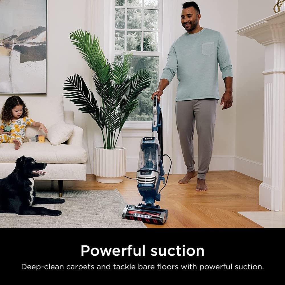 Shark AZ3002 Stratos Upright Vacuum - TruePet Upgrade Bundle with 3-Year Enhanced Protection Pack