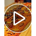 Light Grey Cheesecloth Table Runner for Fall & Holiday Decor - 10Ft
