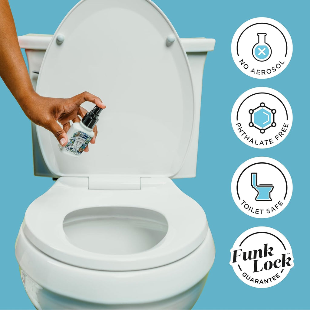 Poo-Pourri Before-You-Go Toilet Spray - Fresh Sea Salt Scent | 2 Fl Oz, Up to 100 Uses, TSA Approved
