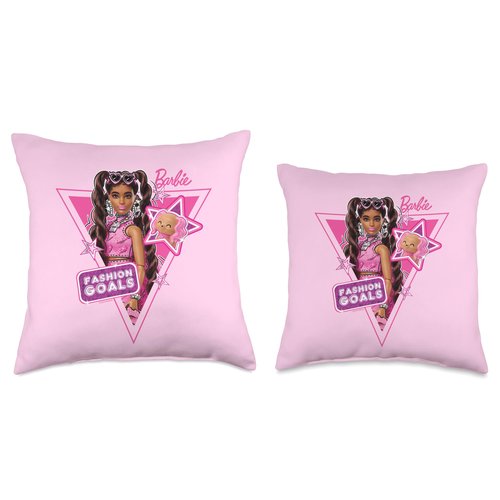 Barbie - Fashion Goals Throw Pillow