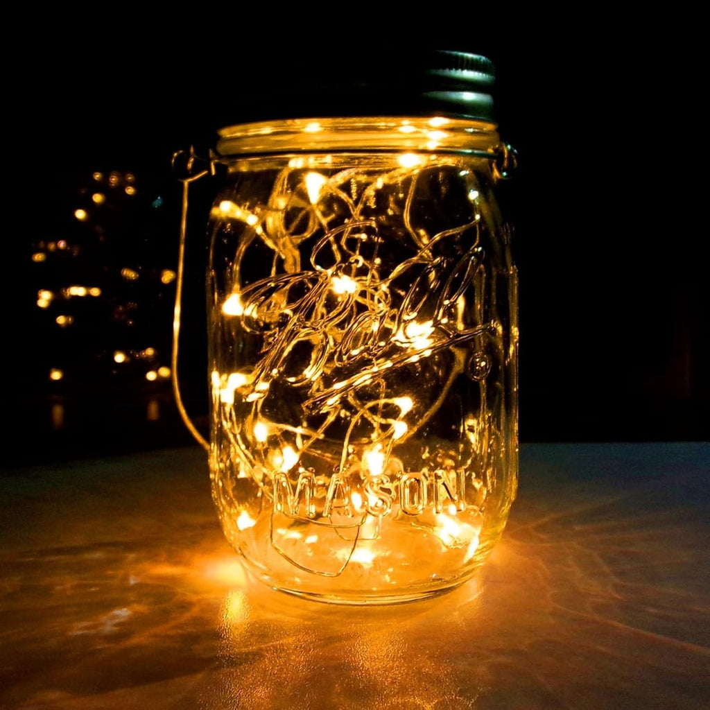 ZGWJ Fairy Lights - 8 Pack Battery Operated 7ft Mini LED String Lights | 3 Modes for DIY & Events