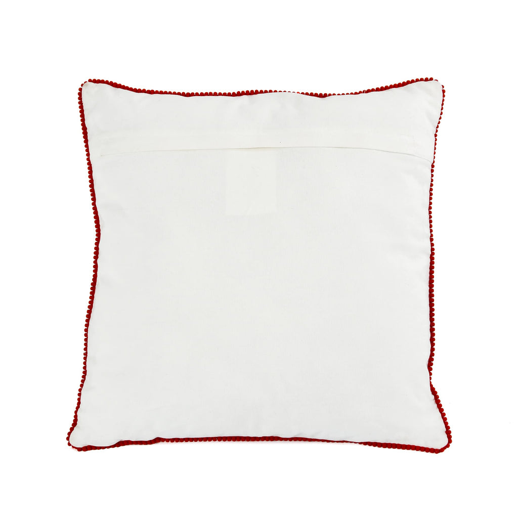 National Tree Company HGTDD94-20348CC Decorative Pillow, White