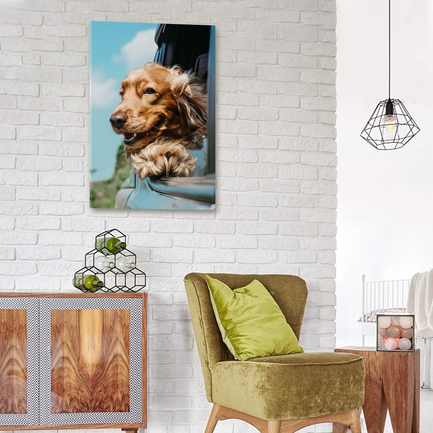Personalized Canvas Print by [Brand Name] - Custom Photo Wall Art for Bedroom & Living Room | 8" W x 12" H