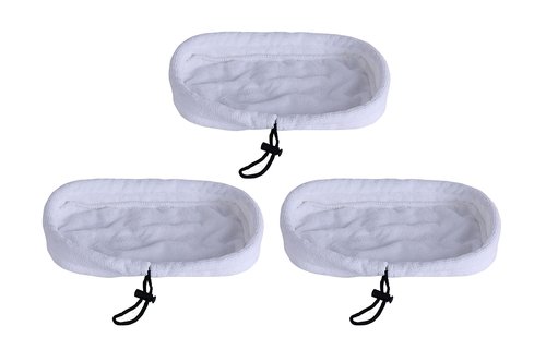 Surrgound Microfiber Mop Pads Fit for Bissell Steam Mop 1867 & Morphy Richards 720020, Compatible with Part # 203-2158, 2032158, 3255, 32525, 3pk