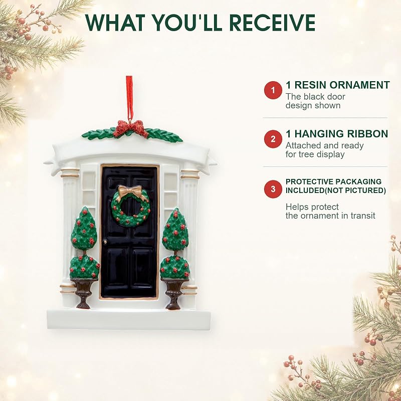 Personalized First Home Christmas Ornament - 2026 Keepsake