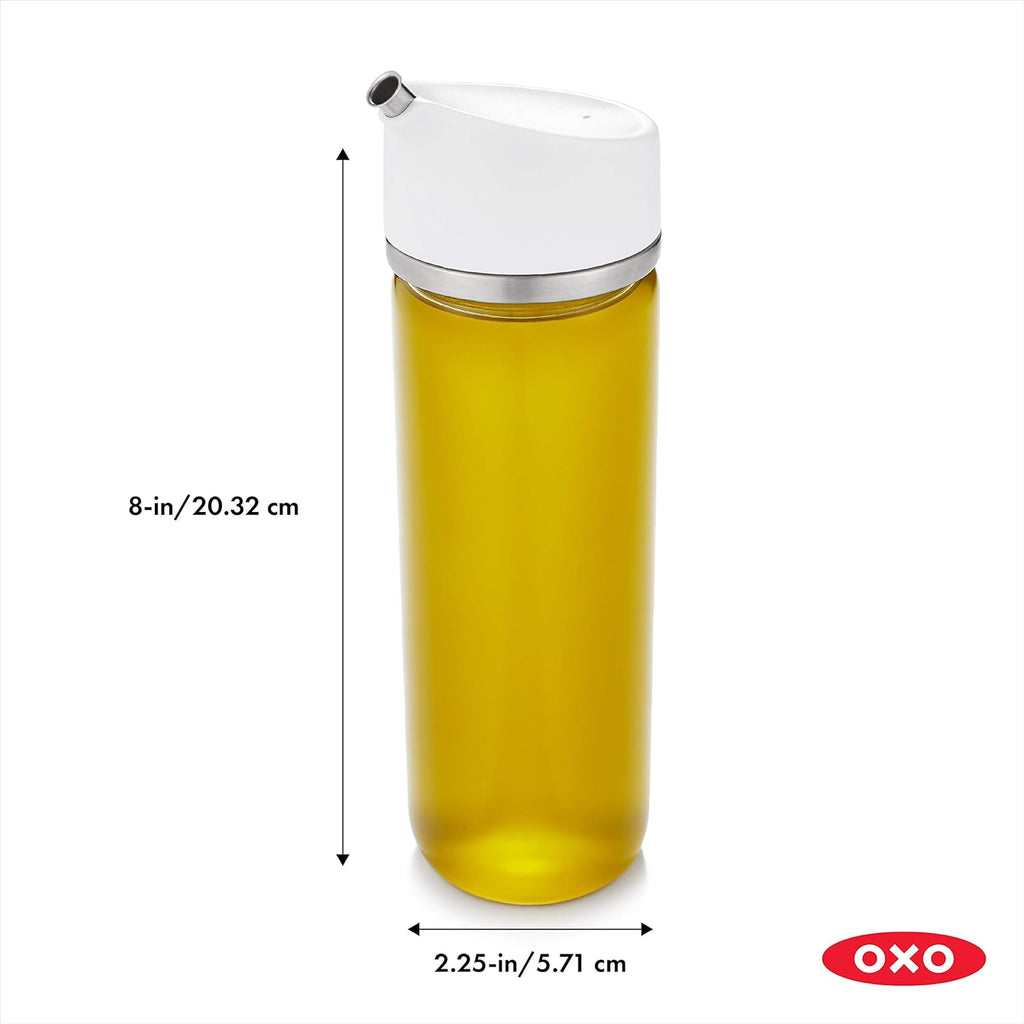 OXO Good Grips 12 oz Glass Oil Dispenser - Precision Pour Design for Easy Use