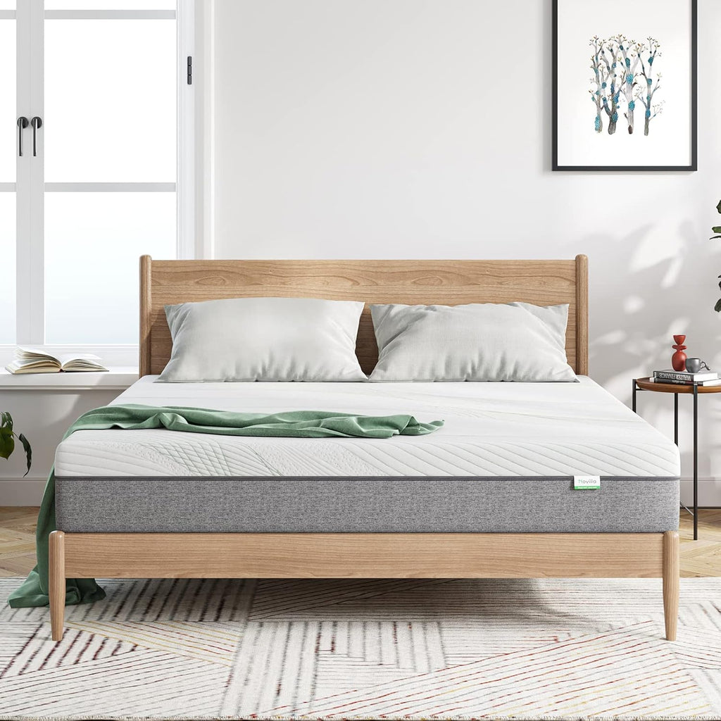 Novilla California King Mattress - 10-Inch Gel Memory Foam for Pressure Relief | CertiPUR-US Certified