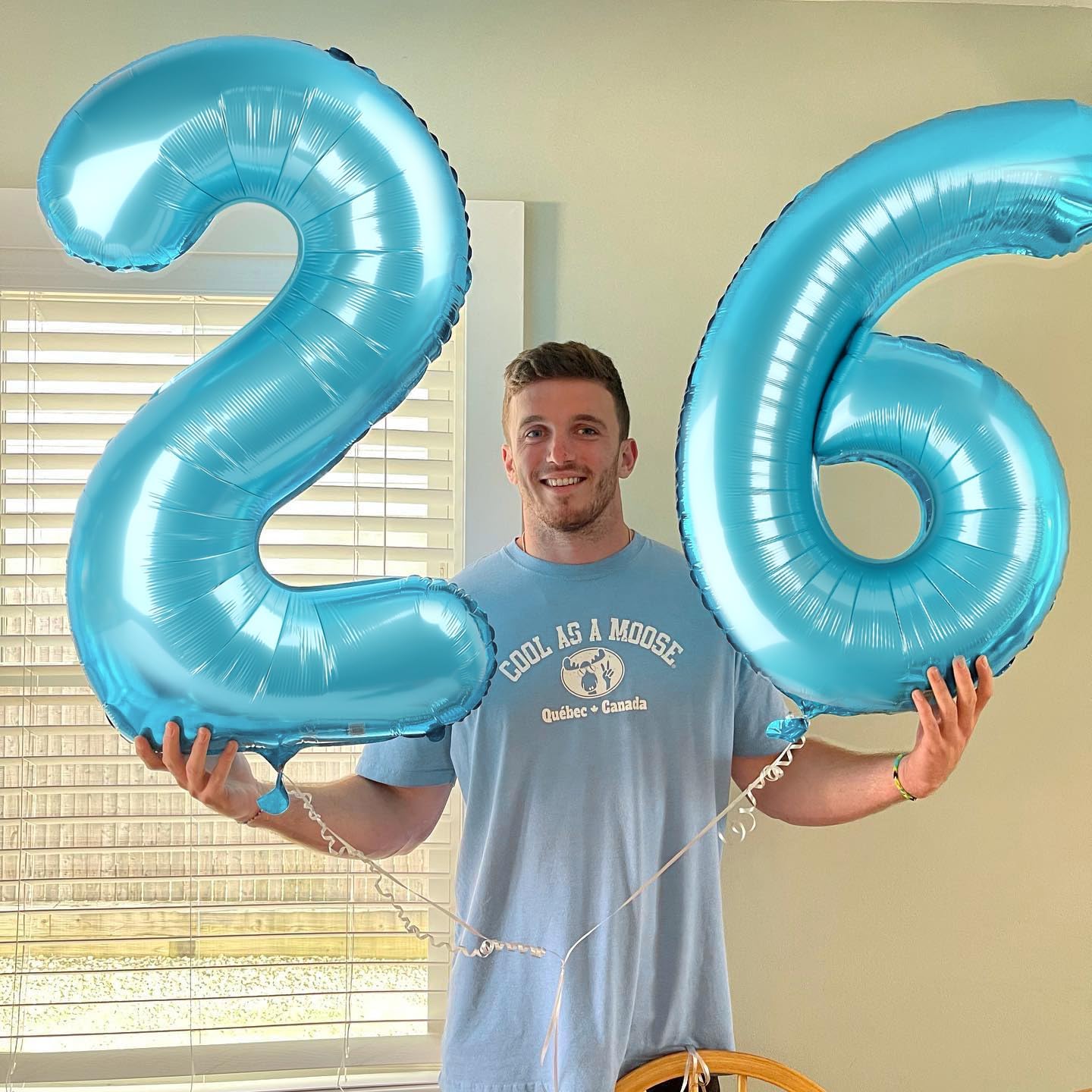 Pearlescent Blue Number Balloon - 40 Inch 0 Balloon for Birthday Decorations | Perfect Party Supplies