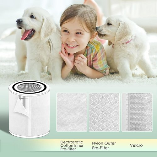 Levoit Pre-Filter for Core 400S | 6-Pack Compatible Replacement Filter Parts