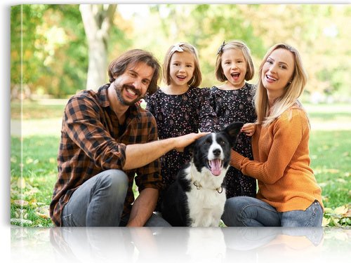 Custom Canvas Prints by [Brand Name] - Personalized Photo Wall Art for Weddings, Family, and Home Decor | 24x16
