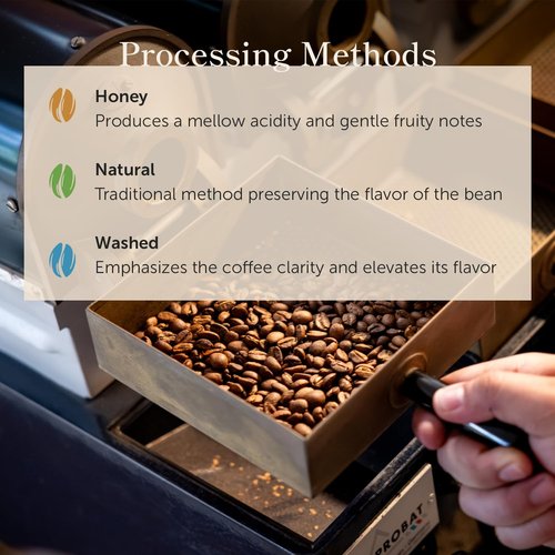 Bean of Fire Exotic Variety Box - Medium Roast Specialty Ground Coffee Gift Set, 4 Premium Single-Origin Coffees from El Salvador, Luxury Gourmet Coffee, 48 oz