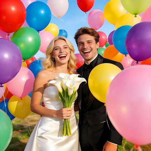 KUULBELA Rainbow Balloons - 110 Pack 12 Inch Assorted Helium Latex Balloons for Birthday & Wedding Parties